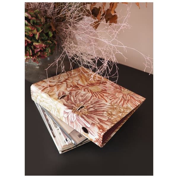 A4 pärm, mjuk baksida, Rhodia Botanique Bouquet mönster