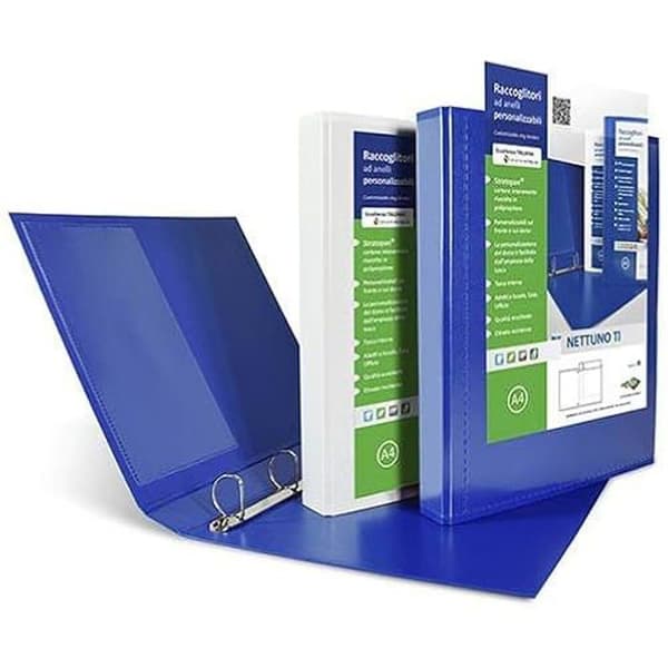 Vit PVC ringpärm - Sei Rota - Rota 368350 - A4 format - Förvaring