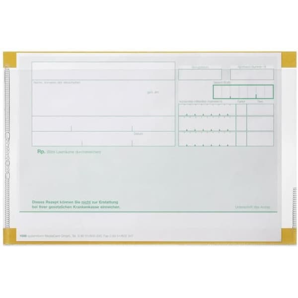Slitstark självhäftande mikrofichepåse - 100-pack - 564019