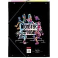Miniatyrbild 2 av 2: Folio mapp - MONSTER HIGH - 3 fickor - Svart - 26 x 36,5 cm - Unisex barn