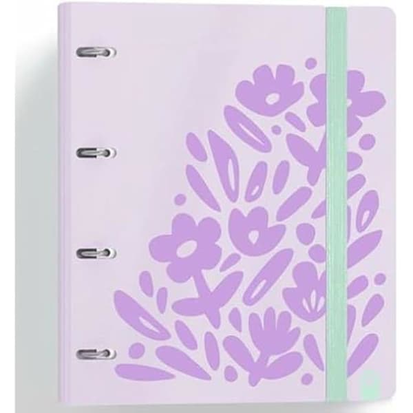 Ringpärm - CARCHIVO - Carpeblock360 - Flerfärgad - 5,89 x 26,65 x 31,69 cm - Med ringar