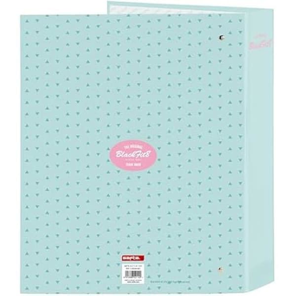 Pärm - BLACKFIT8 - Enjoy - 4 ringar - Pastell mintgrön - 27 x 6 x 33 cm