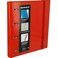 Miniatyrbild 1 av 2: A4 pärm - GRAFOPLÁS - 88102051 - 4 ringar - 4 avdelare - 100 ark - Röd