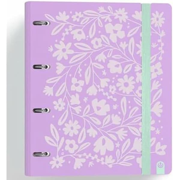 Ringpärm - Carchivo - Carpeblock360 - Lila - A4 - Flerfärgad