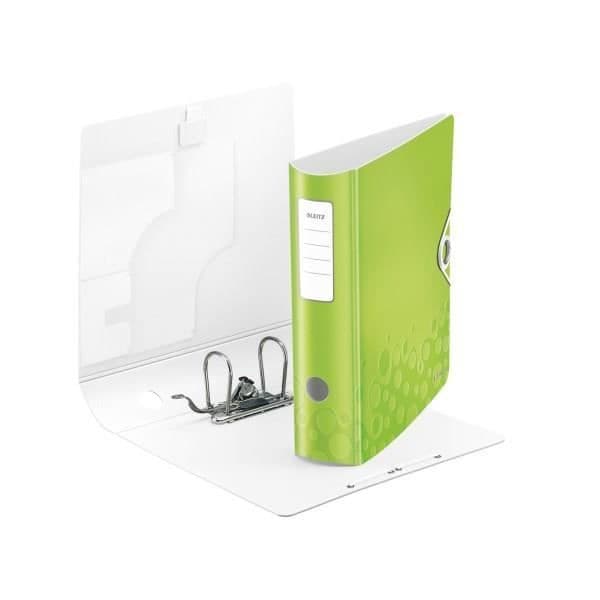 LEITZ Arbetsmapp med Hebel 180° 80 mm WOW Grön