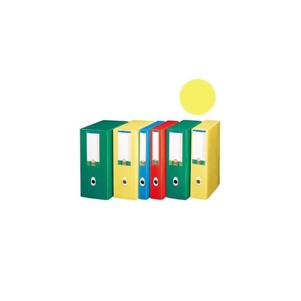 SCATOLA PROGETTO PLUS 8 EKO GIALLO FELLOWES U208GI