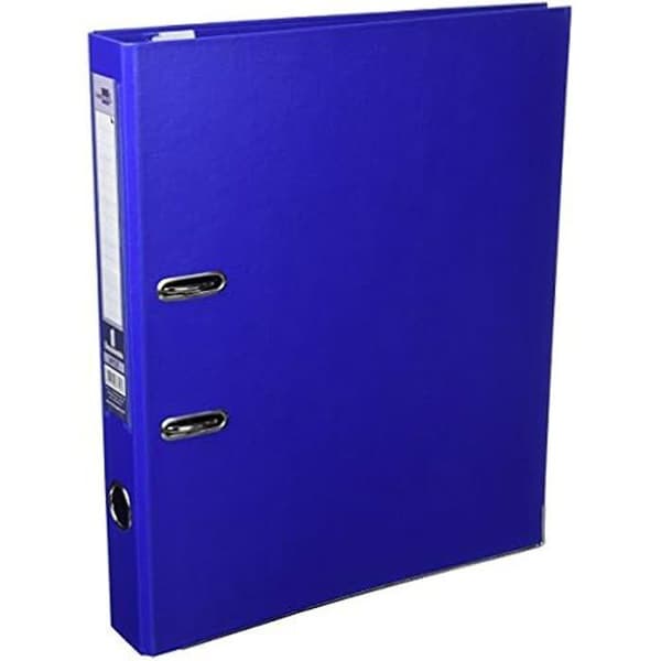 Häftapparat med spänne - LIDERPAPEL - 79706 - Blå - Rygg 52 mm - Papp