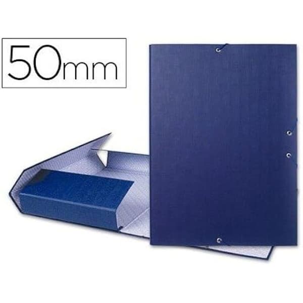 Dossier - LIDERPAPEL - Projekt - 5 cm - Blå - 50 mm