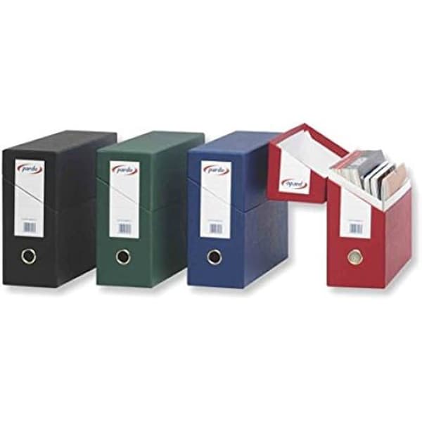 Horisontell Mapp - PARDO - 245704 - 80 mm - Grön - Med ringar