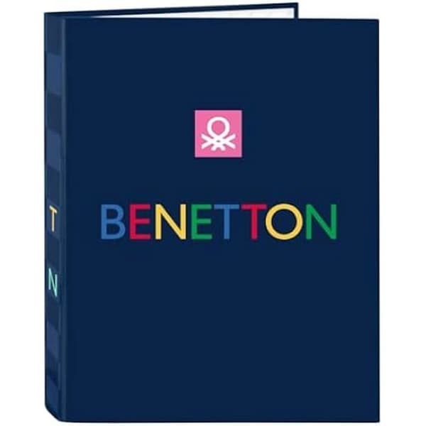 Klippbok - SAFTA - Benetton DAMERO - 4 ringar - Hård omslag - Idealisk för barn