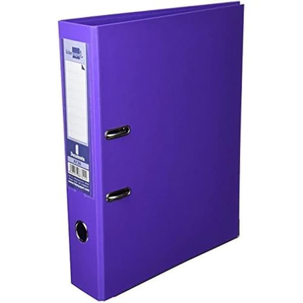 Hämapärm - LIDERPAPEL - 79701 - Färg lila - Rygg 75 mm - Häftning A pärm