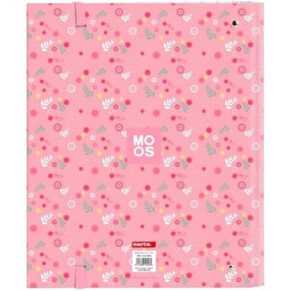 Klassisk - SAFTA - MOOS PASSION - 4 ringar på 35 cm - 100 A4-ark - Multicolor