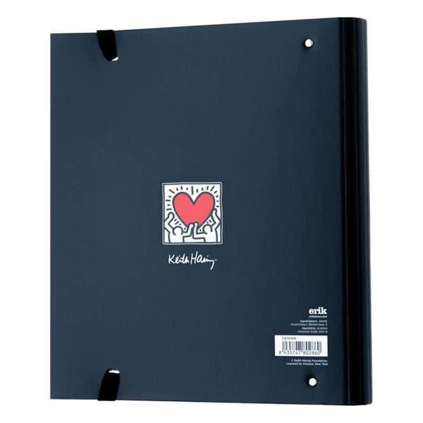 Classeur med 4 ringar Keith Haring