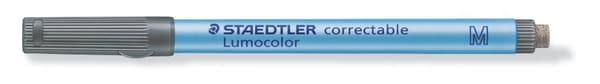 Lumocolor M svart raderbar markör Staedtler