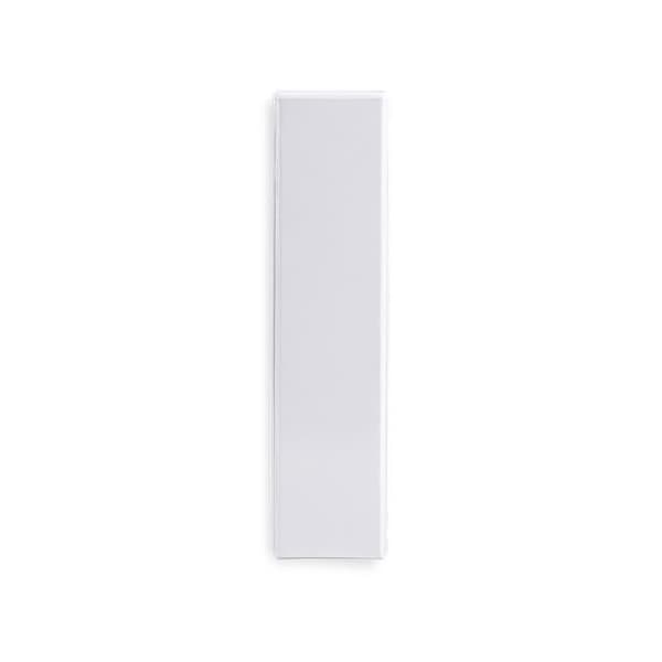 Kangourou mappärm 4 ringar 55mm 283x320mm dokument A4 plast rygg 78mm färg vit