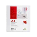 Miniatyrbild 2 av 4: Kangourou mappärm 4 ringar 55mm 283x320mm dokument A4 plast rygg 78mm färg vit