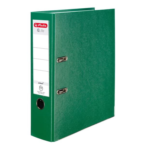 Herlitz ringbind A4/80mm Grøn