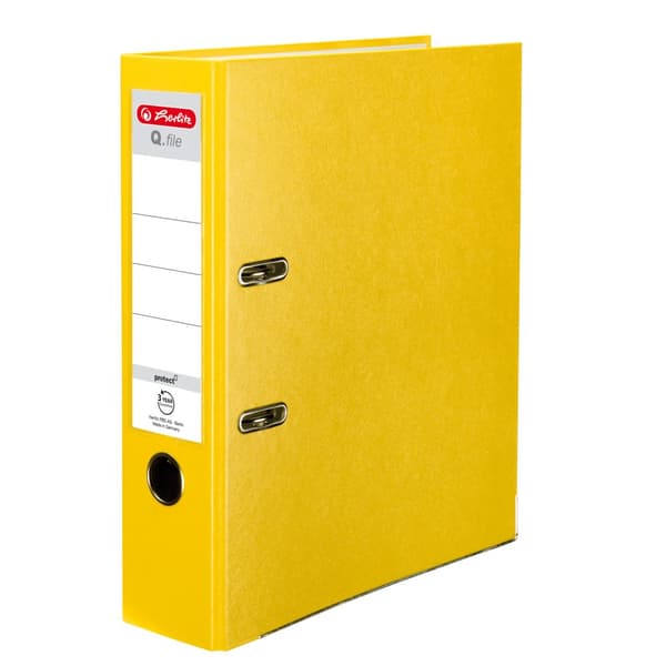 Herlitz Binder A4/80mm Gul