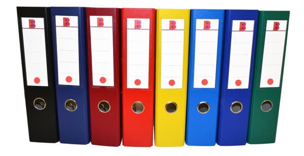 KBK-PBS Binder A4/50mm Marineblå 200-0029