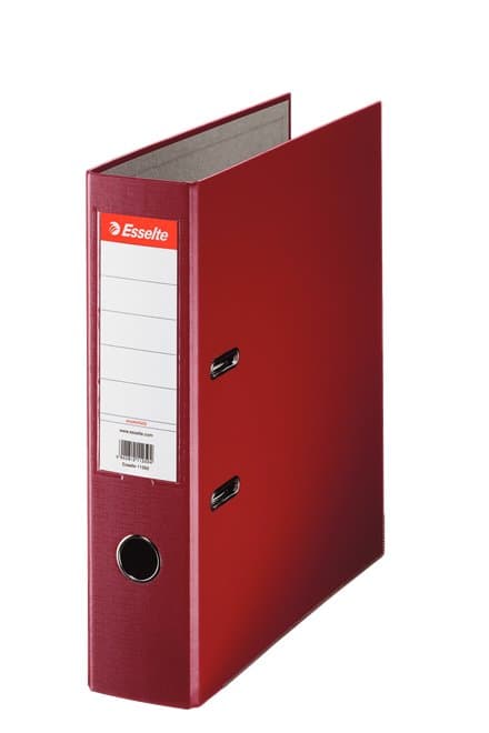 Esselte Eco Binder A4/75mm Burgundy 11276