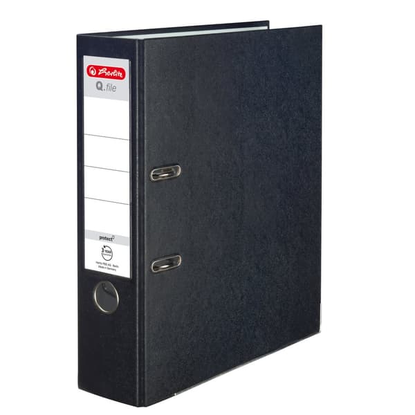 Herlitz Binder A4/80mm Sort