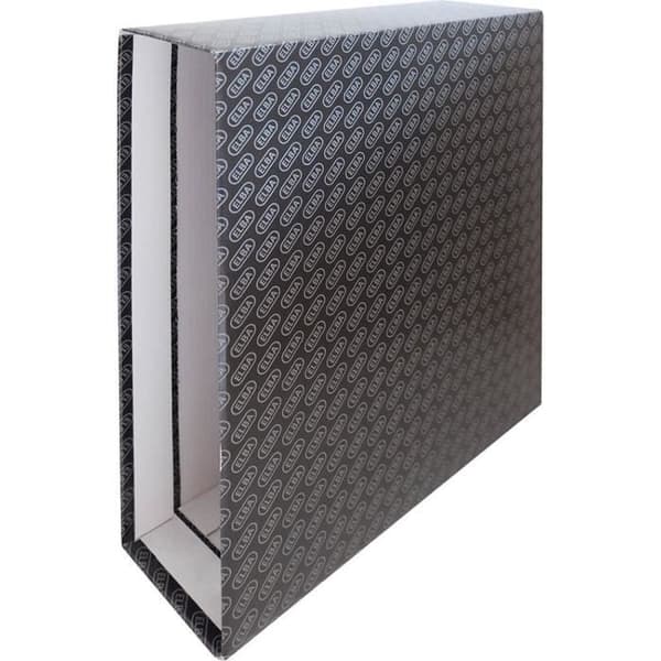A4 Pärmkartong - ELBA - Elba 100 - Svart - Dubbellaminerad mikrokanalskartong - 21 x 29,7 (A4) - Blandat