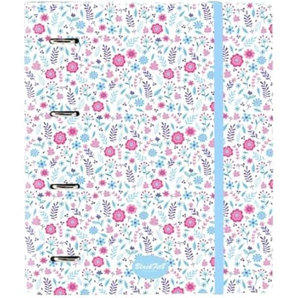 Klassare - SAFTA - BLACKFIT8 - 4 ringar 35 cm - 100 A4 ark - Flerfärgad