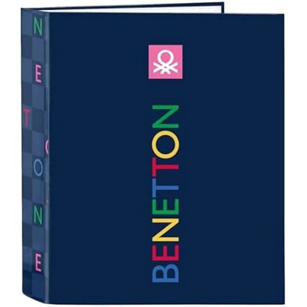 Klippbok - SAFTA - Benetton DAMERO - 4 ringar - Hård omslag - Idealisk för barn