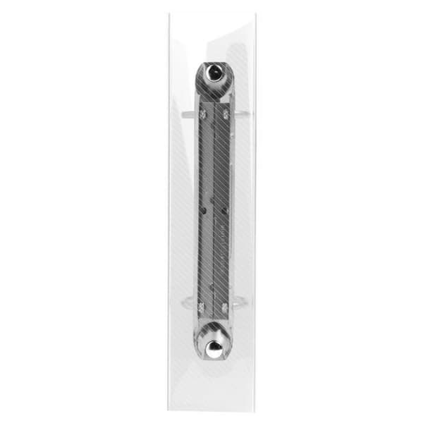 Klipp 165x240 2anx 25mm Crystal trans