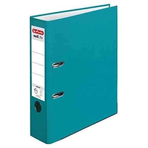 HERLITZ KLASSAR 50015931 ''MAX. FILSKYDD, A4, 8 CM KARIBISK TURQUOISE''