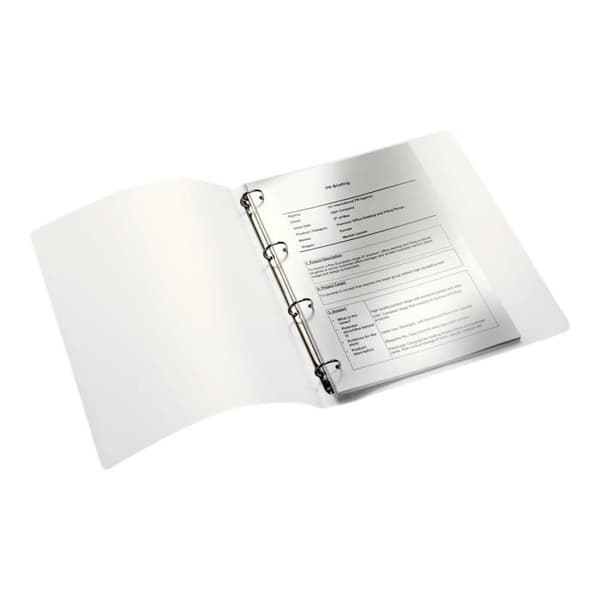 Ringpärm - Leitz - A4 - Metallic lila - För 200 ark - Professionell