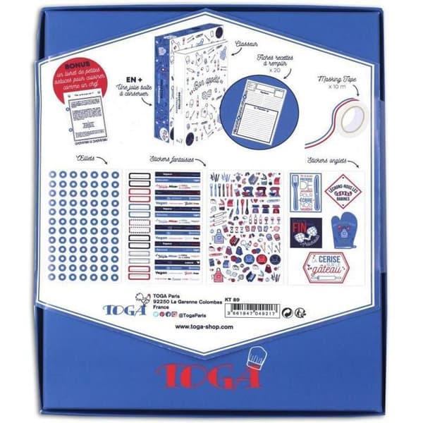 Kit med papper - Draeger - GOD APTIT - Flerfärgad - Papper - Blanda