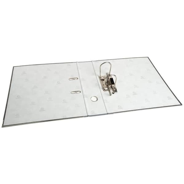 EXACOMPTA "Prem'Touch" spakbågsfil A4 gråmarmorpapper 80 mm rygg