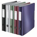 Miniatyrbild 1 av 4: Leitz filmapp - 11090099 - Assorted Brush Effect Spakfil - paket om 5