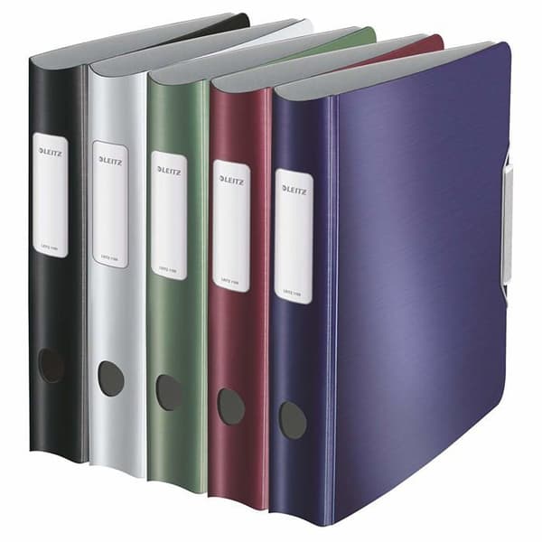 Leitz filmapp - 11090099 - Assorted Brush Effect Spakfil - paket om 5
