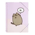 Miniatyrbild 1 av 6: Pusheen - A4 A4 pärm med resår + 30 transparenta pärmar