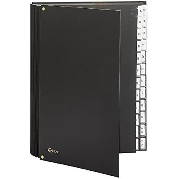 Klassisk - PARDO - 82401 - Kartong A-Z - Svart - Med spak - Blandet