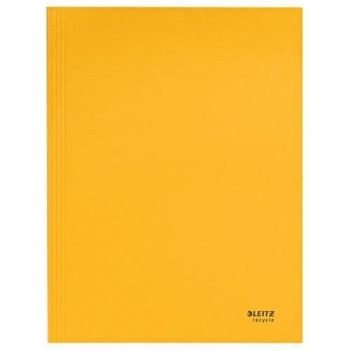 LEITZ PARTFIL 3 FLAGAR A4 ÅTERVINNING 100% GUL 39060015