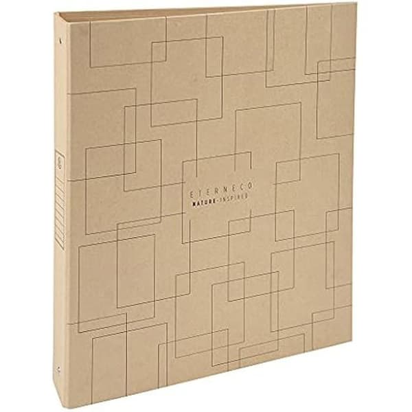Klass - EXACOMPTA - ref. 51947E - Återvunna Eterneco - 4 runda ringar 30 mm - Rygg 40 mm - A4