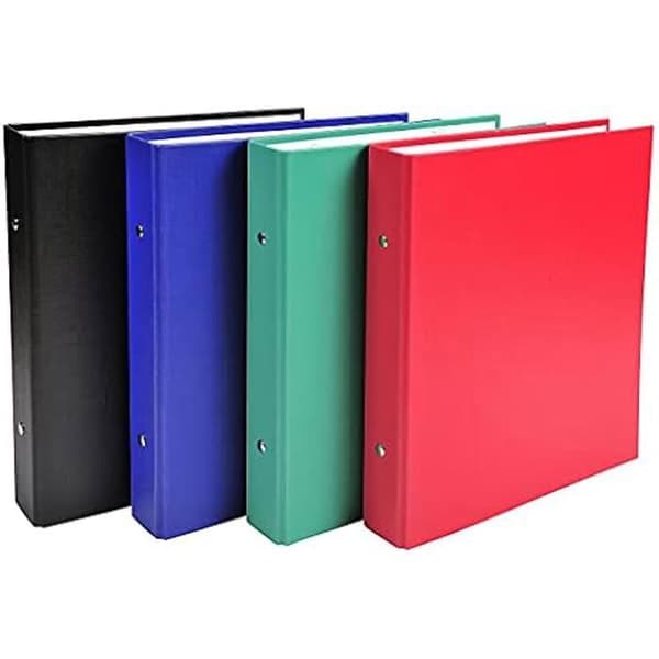 Classeur - EXACOMPTA - Réf. 620E - PP remborté - 2 runda ringar 25 mm - Rygg 34 mm - Tillverkad i Frankrike