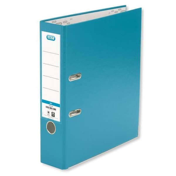 Elba Smart Pro+ 10456TS Fil A4 8 cm Rygg Utbytbar Ryggetikett 10 artiklar Turkos - 100025943