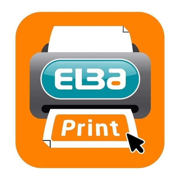 Elba klassurerad glänsande A4-format A4, med smal rygg (1 styck) röd - 10414RO