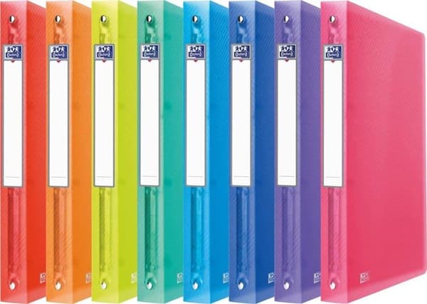 Oxford mapp i A4 med 4 cm rygmix
