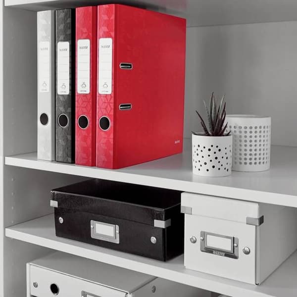 Leitz Pärm DIN A4 Ryggbredd: 52 mm röd 2 fästen 10060026