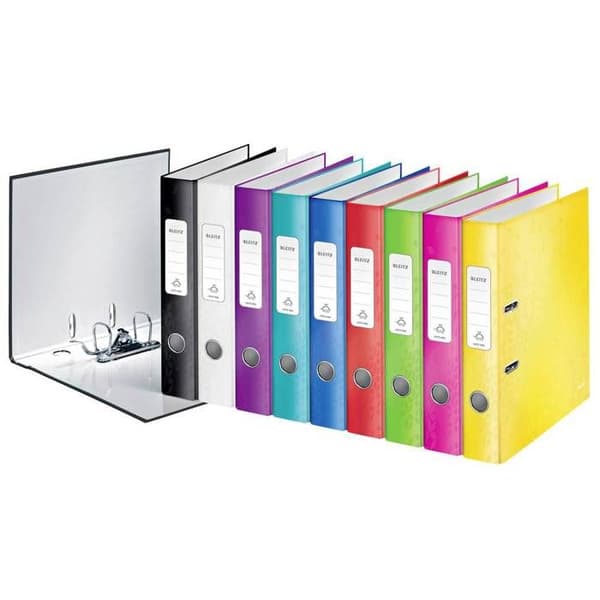 Leitz Pärm DIN A4 Ryggbredd: 52 mm röd 2 fästen 10060026