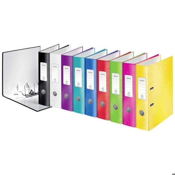 Leitz DIN A4 pärm Ryggbredd: 80 mm röd 2 fästen 10050026