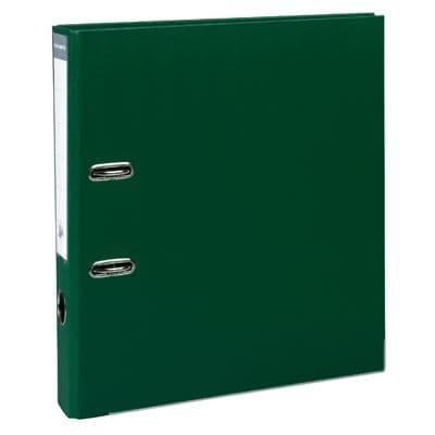 Klase med hävstång A4+ rygg 5cm mörkgrön - Plast - 21 x 29,7 (A4)