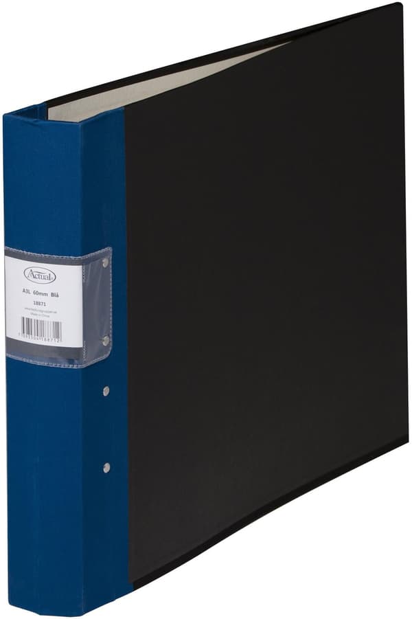 Kontorspärm ACTUAL A3L 60mm blå