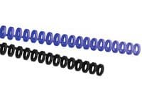 Plastspiral GBC Clickbind 8mm sv. 50/fp