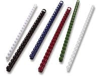 Plastspiral GBC 10mm vit 65 bl. 100/fp
